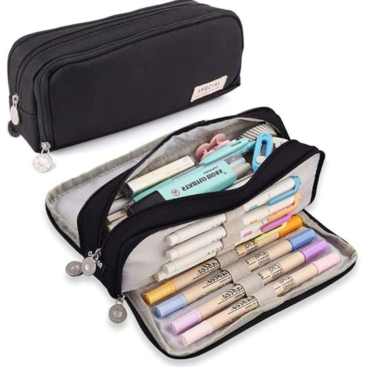 TIOZONEY - Estuche Para Lapices Escolar Gran Capacidad