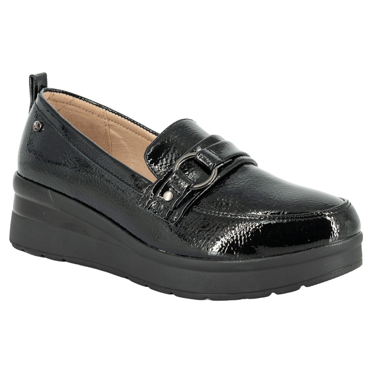 PASSER - Mocasin Mujer Negro Miral Passer