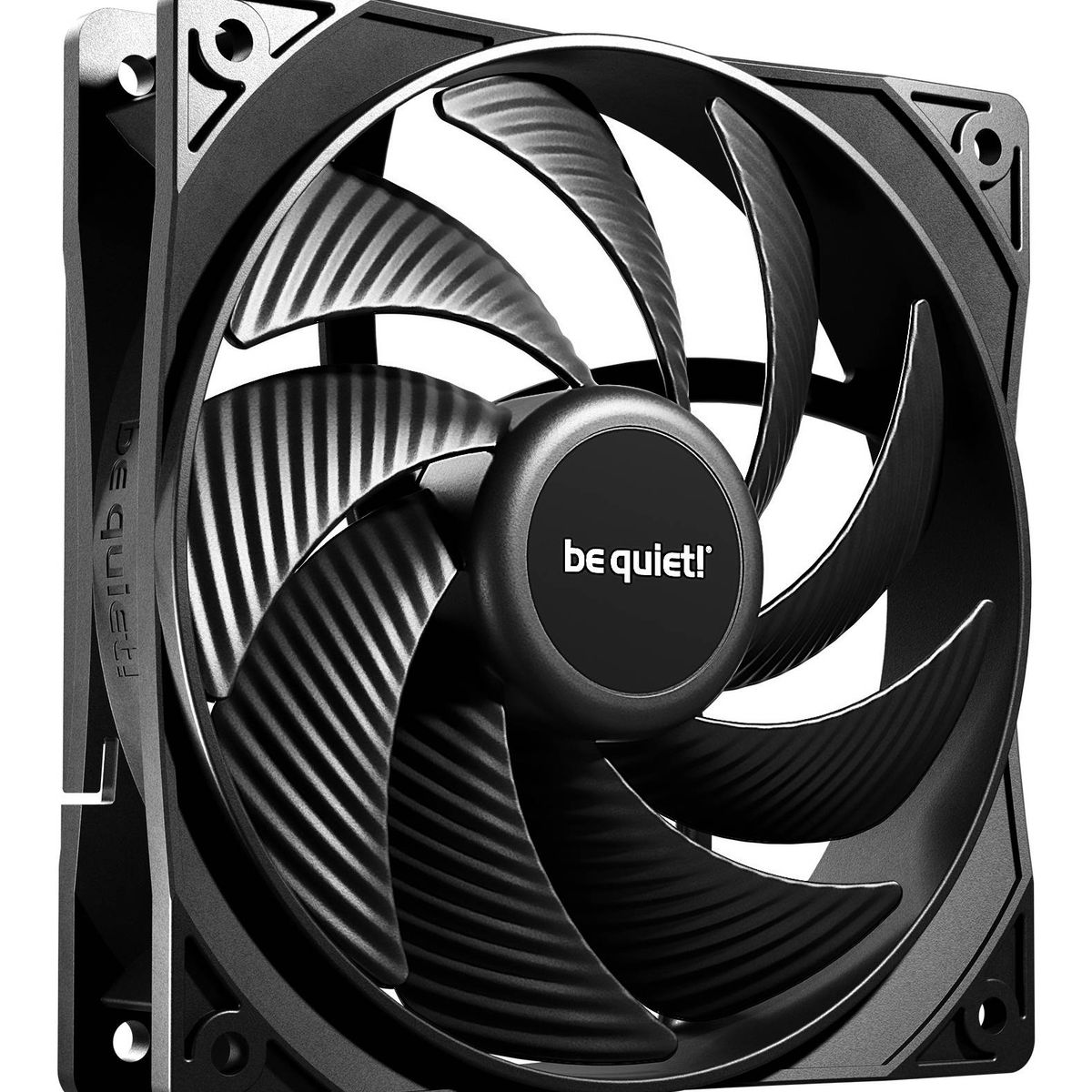 BE QUIET - Kit de Ventiladores para PC Be Quiet! PURE WINGS 3 120mm PWM High-Speed 3-Pack, Negro