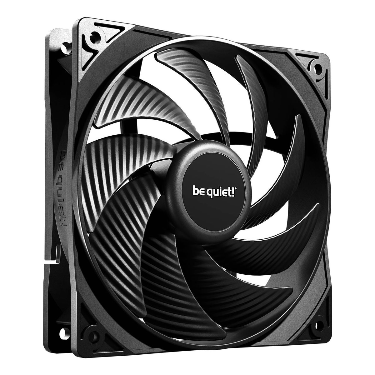 BE QUIET - Kit de Ventiladores para PC Be Quiet! PURE WINGS 3 120mm PWM High-Speed 3-Pack, Negro