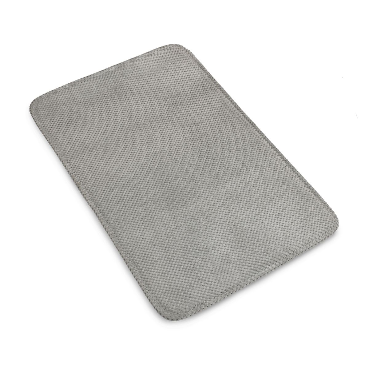 NAUTICA - Alfombra de Baño Nautica Home Popcorn 50x80cm gris claro