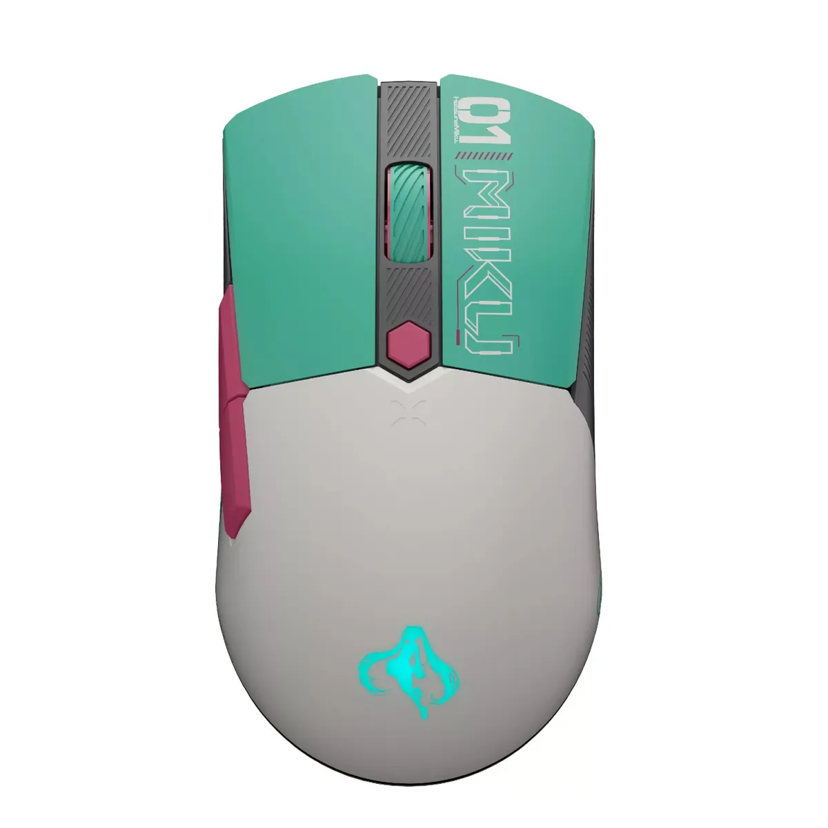 ASUS - Mouse Gamer - Asus TUF Mini Hatsune Miku Edition - 12000 dpi