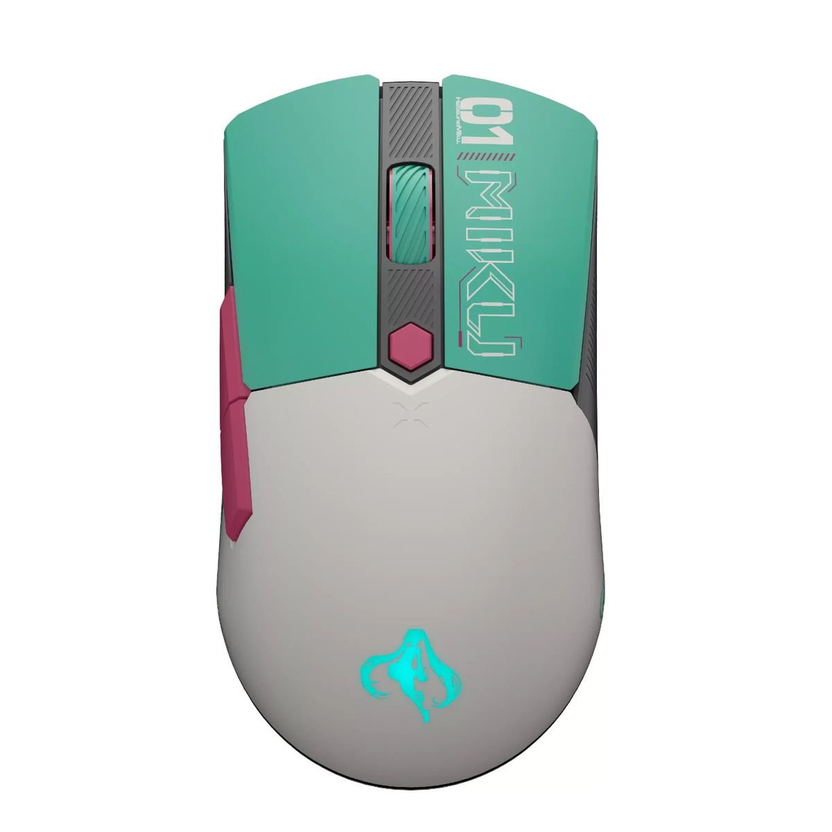 ASUS - Mouse Gamer - Asus TUF Mini Hatsune Miku Edition - 12000 dpi