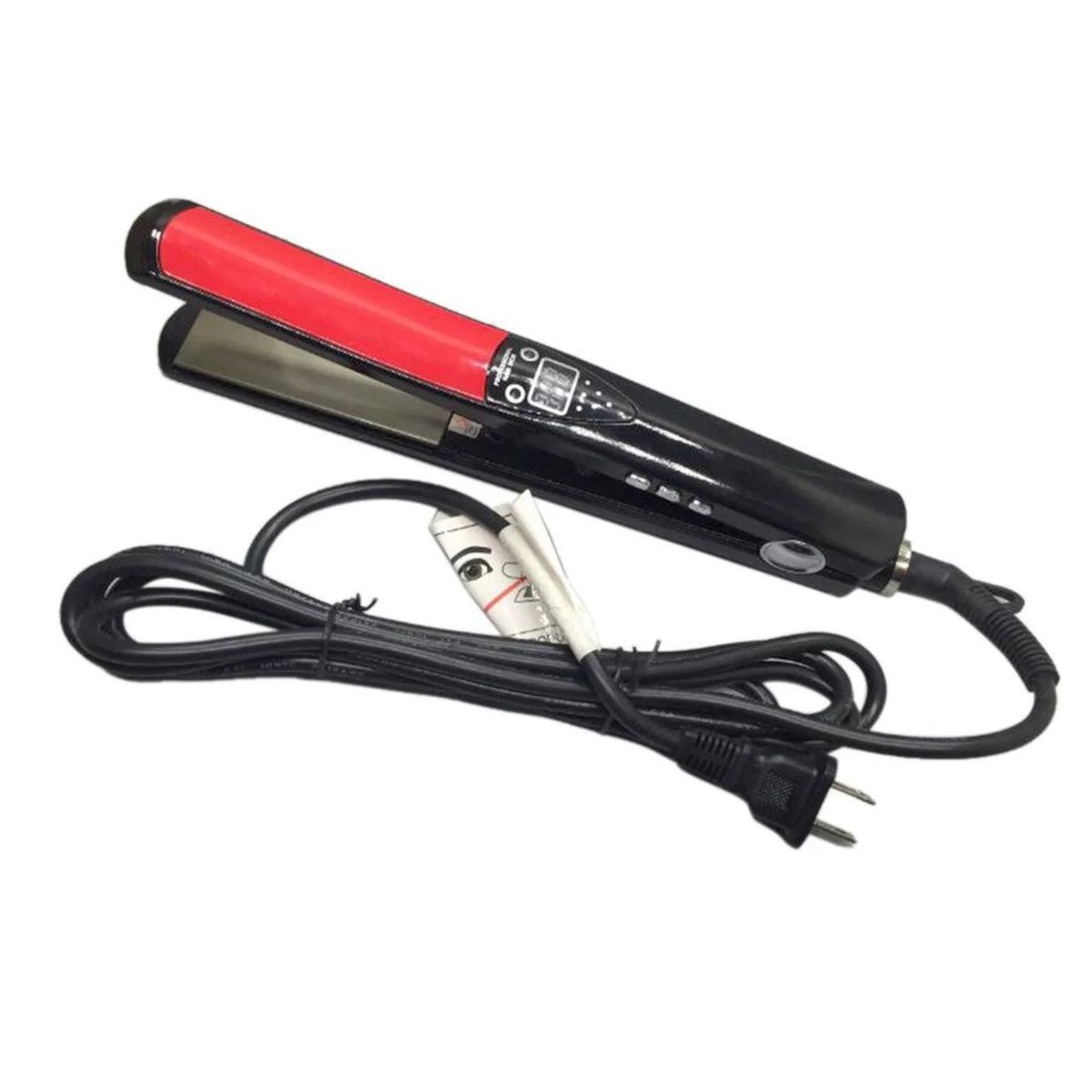 TIOZONEY - Plancha profesional de pelo cerámica con pantalla LCD UR Planc