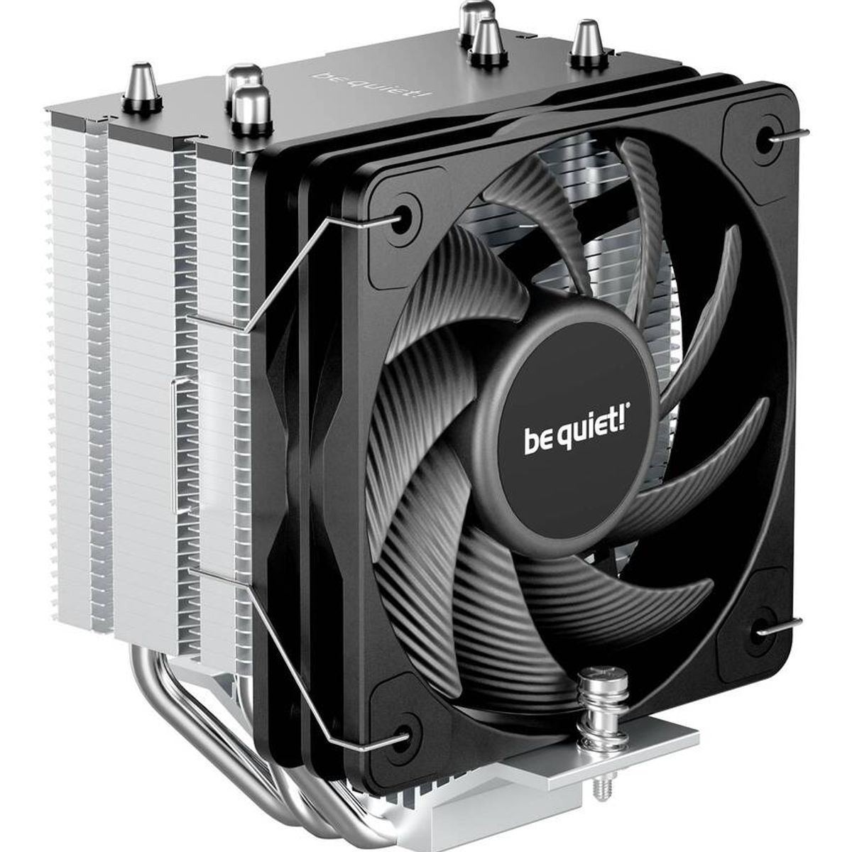 BE QUIET - Disipador para CPU Be Quiet! Pure Rock Slim 3, 3 Heatpipes, Ventilador PWM 100mm, 130W TDP