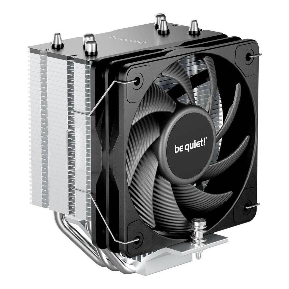 BE QUIET - Disipador para CPU Be Quiet! Pure Rock Slim 3, 3 Heatpipes, Ventilador PWM 100mm, 130W TDP