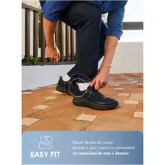16 HRS - Zapatilla Casual Mujer Hombre Gris oscuro