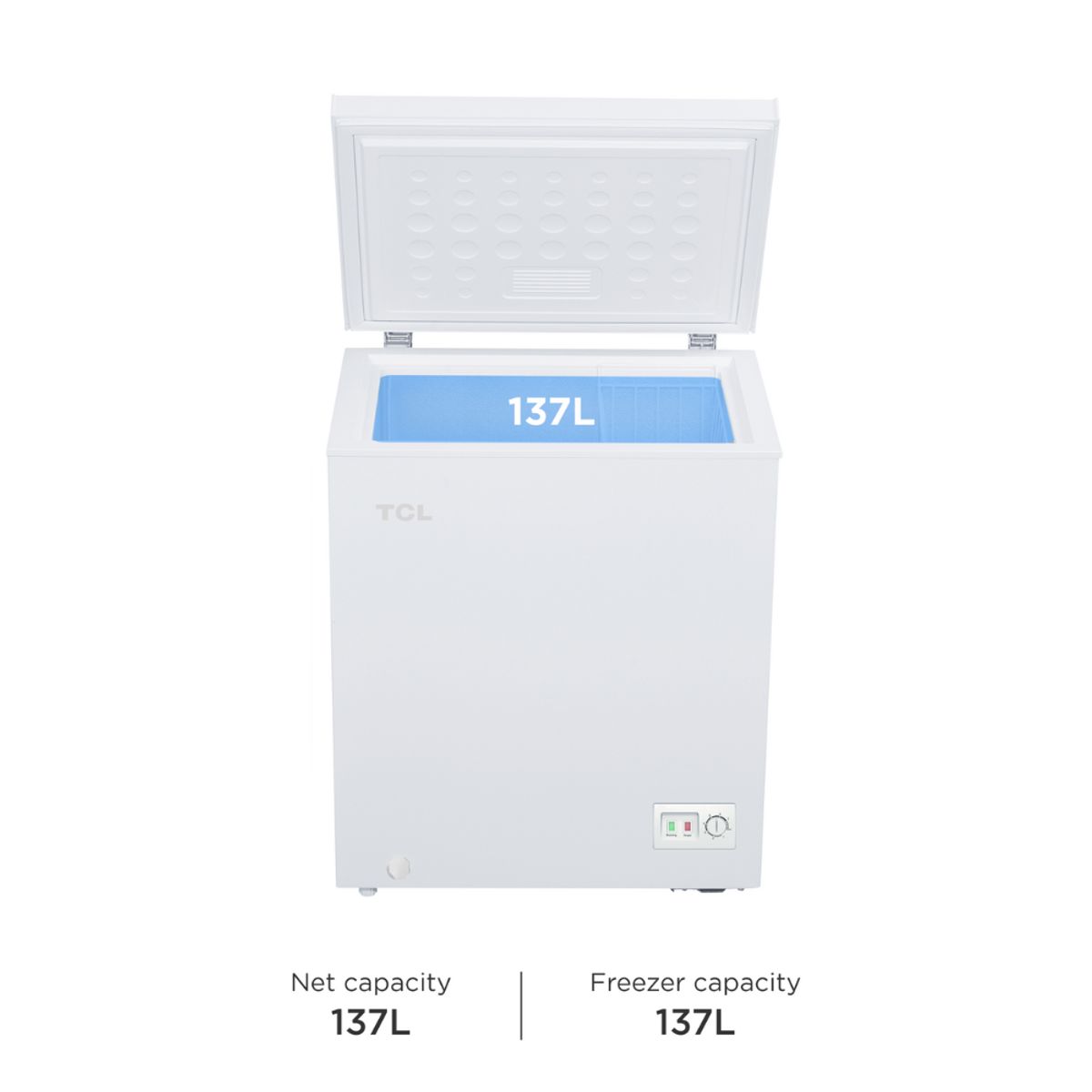 TCL - Freezer Horizontal TCL 137L F145CFW