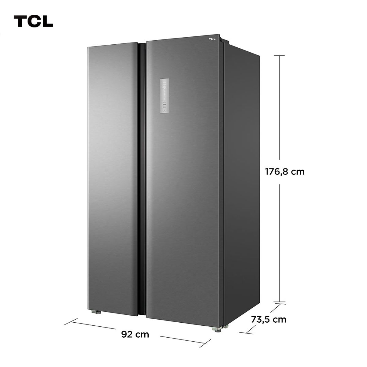 TCL - Refrigerador Side by Side TCL 633L P650SBG