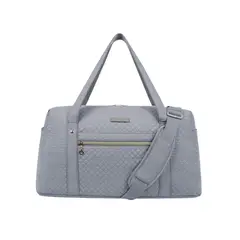 BAGSMART - Bolso Fin de Semana con Bolsa para Zapatos Azul Cian