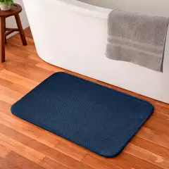 NAUTICA - Alfombra de Baño Home Popcorn 40x60cm azul