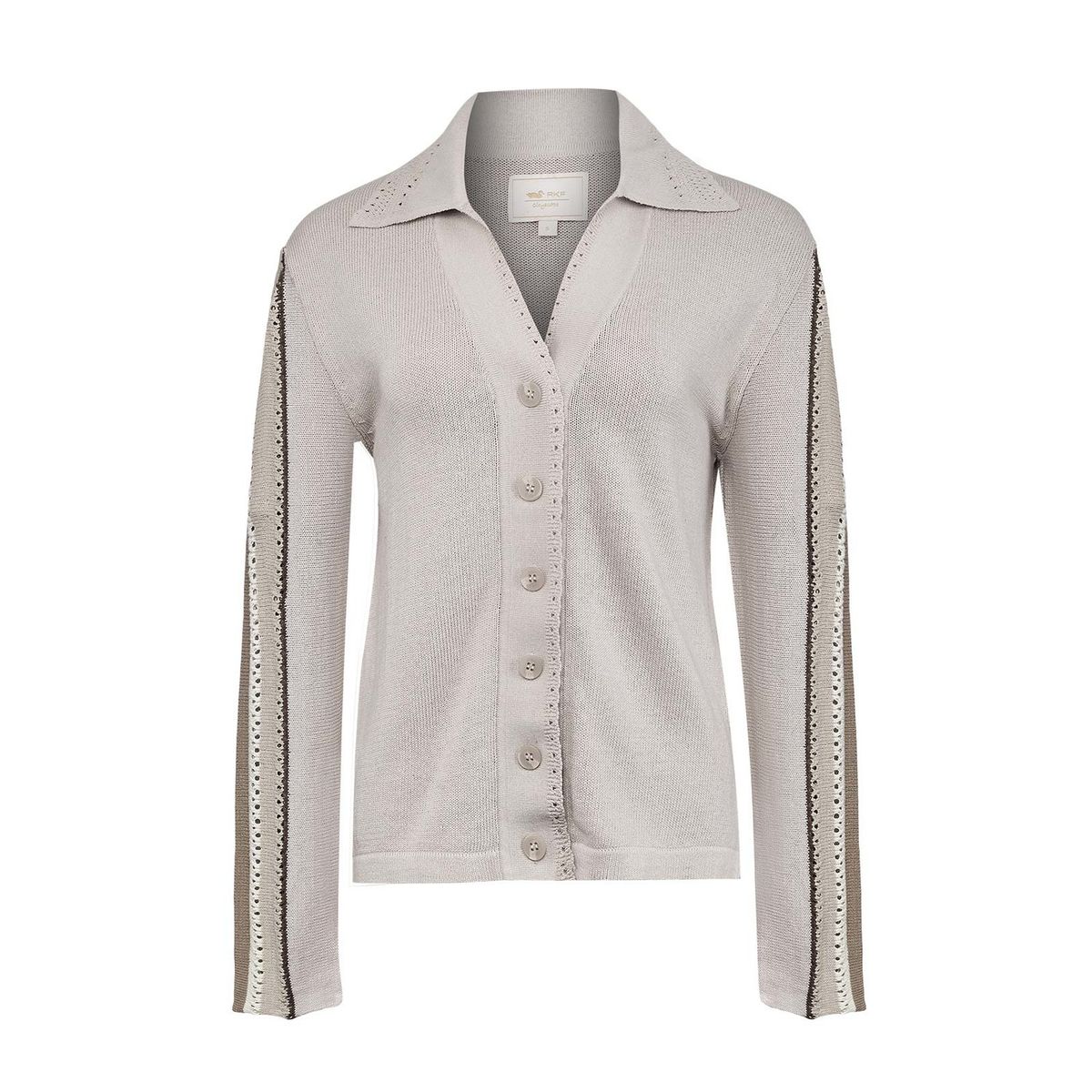 ROCKFORD - Sweater Algodón Orgánico Mujer Angelonia Beige ROCKFORD
