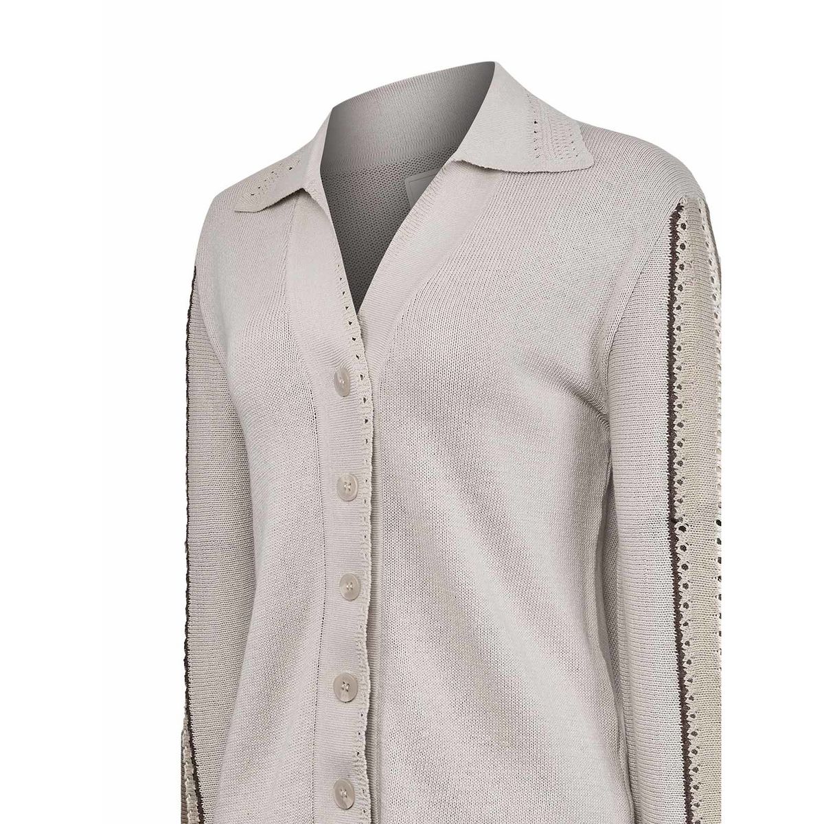 ROCKFORD - Sweater Algodón Orgánico Mujer Angelonia Beige ROCKFORD