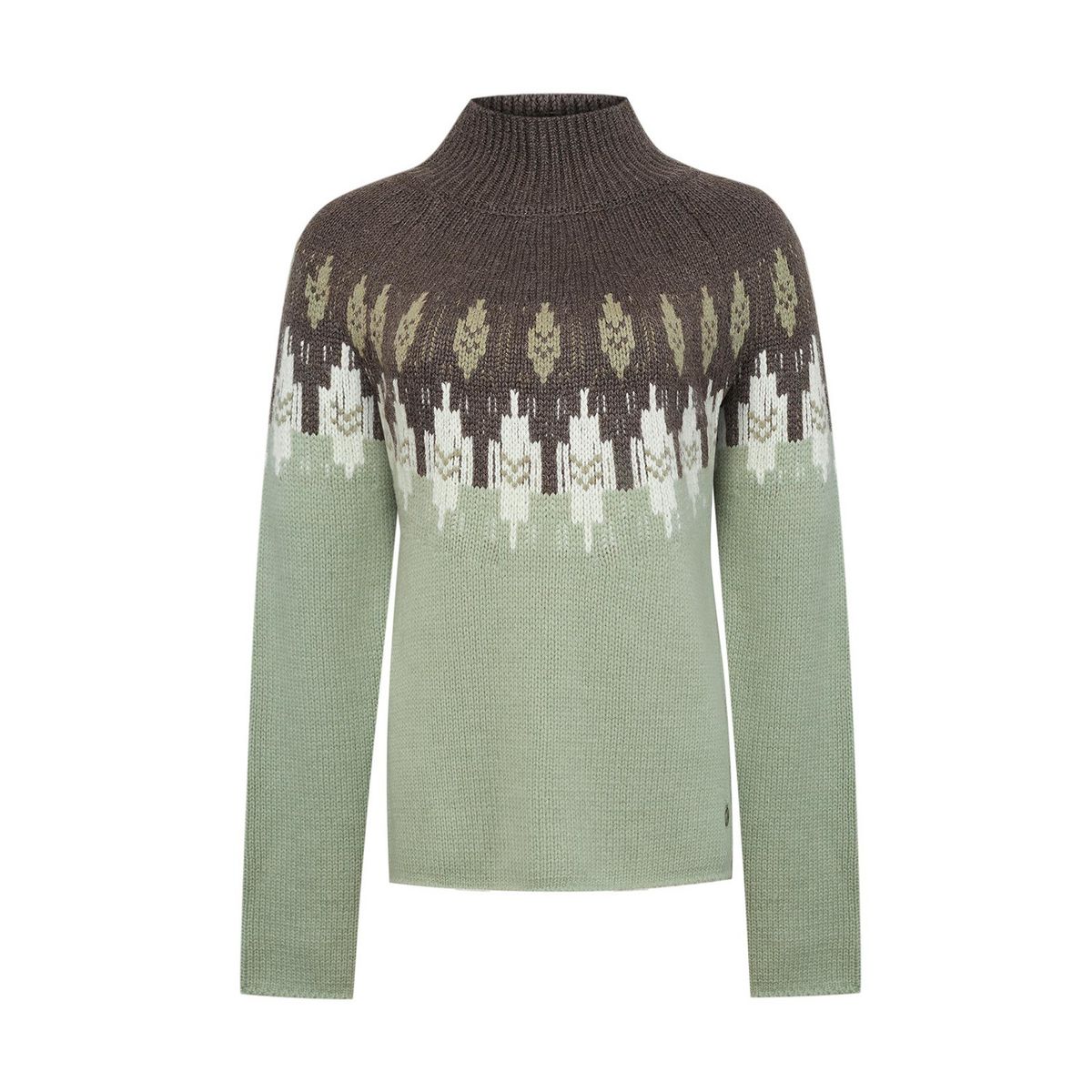 ROCKFORD - Sweater Lana Mujer Mountain Verde ROCKFORD