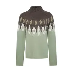 ROCKFORD - Sweater Lana Mujer Mountain Verde