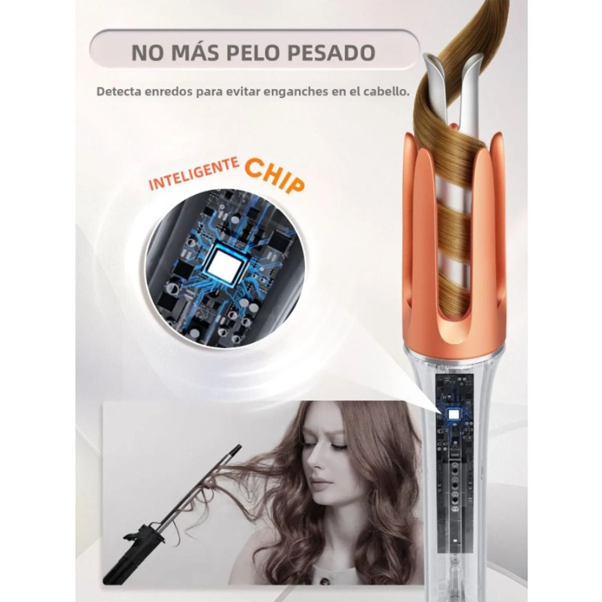 TIOZONEY - Plancha rizadora automática