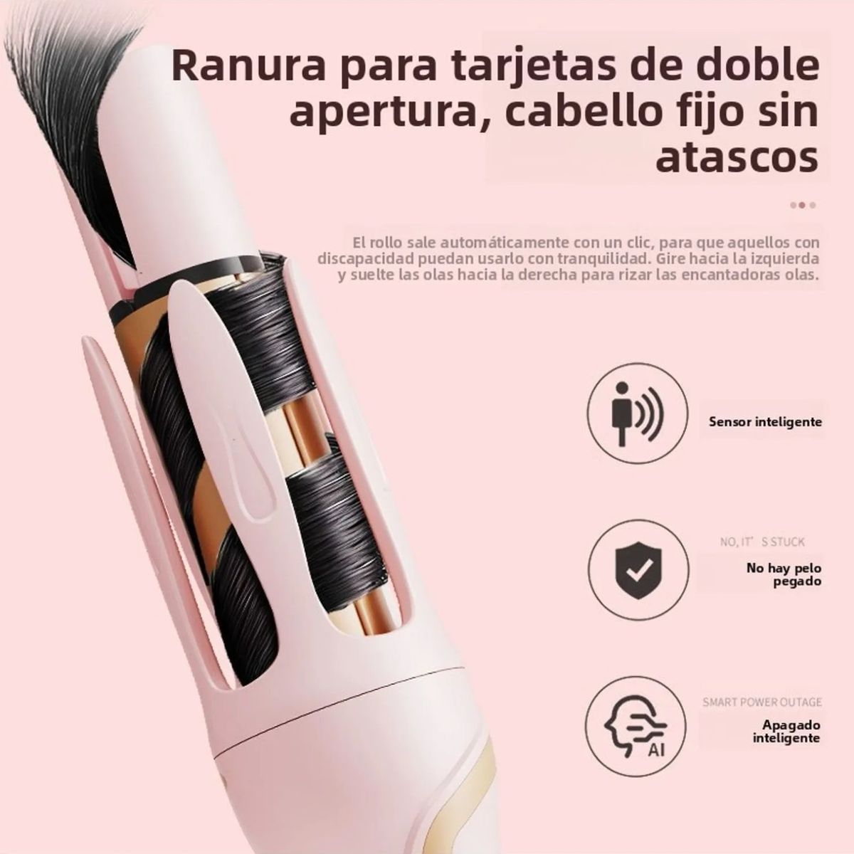 TIOZONEY - Plancha rizadora automática
