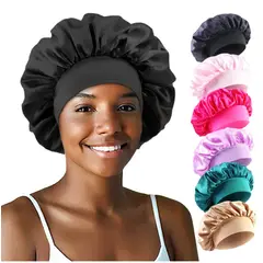 TIOZONEY - 6psc Gorro de Satén para Dormir