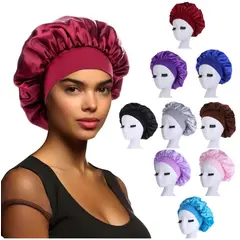 TIOZONEY - 9psc Gorro de Satén para Dormir