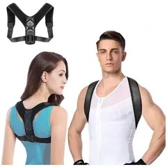 TIOZONEY - Corrector De Postura Invisible Unisex- Negro