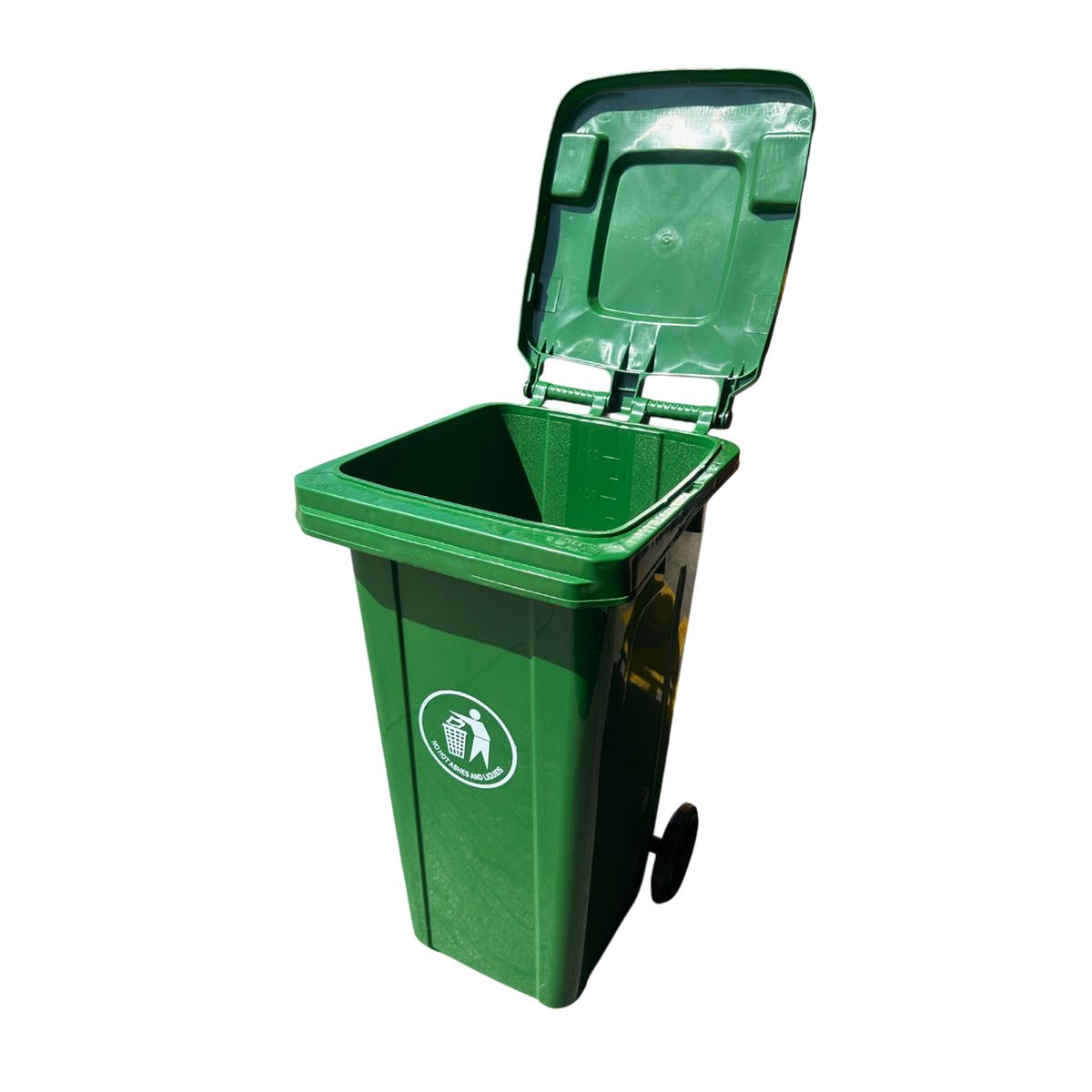 TOLVA - Contenedor de basura 120 litros con ruedas, marca Tolva
