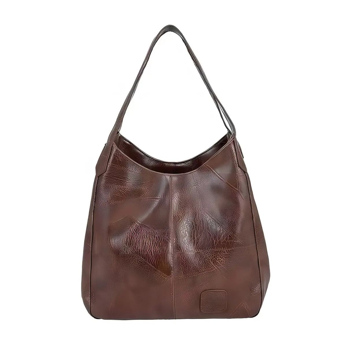 GENERICO - Bolsa Hombro Cuero Suave Con Gran Capacidad Labg