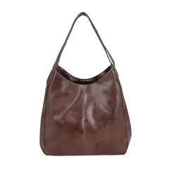 GENERICO - Bolsa Hombro Cuero Suave Con Gran Capacidad Labg