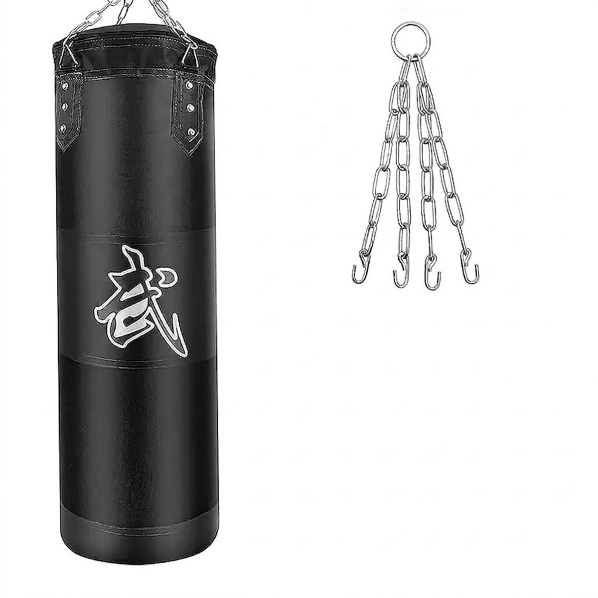 GENERICO - Saco de Boxeo Vacio Punching Ball Bag Box + Cadenas