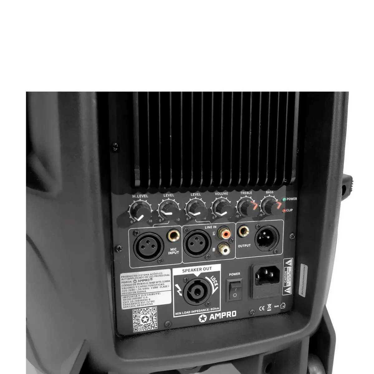 TECSHOW - TecShow BAM 1200A Caja Activa 12