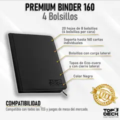 MITOS Y LEYENDAS - Carpeta Premium - TOPDECK 160 color Negro
