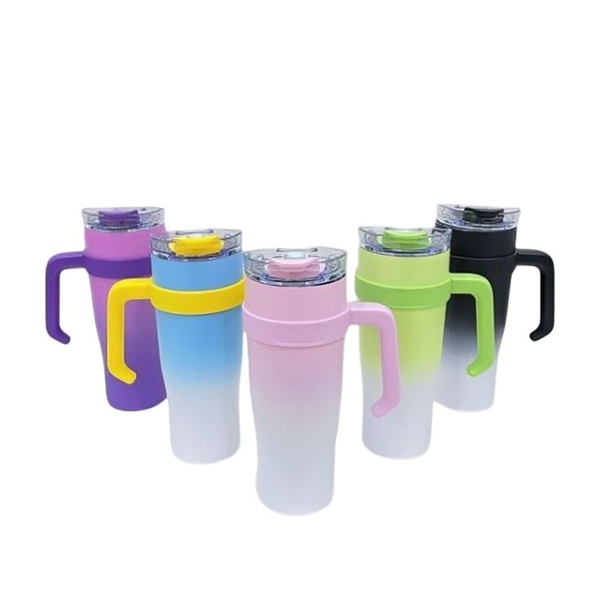 GENERICO - VASO COOLER TERMICO CON BOMBILLA1200ML