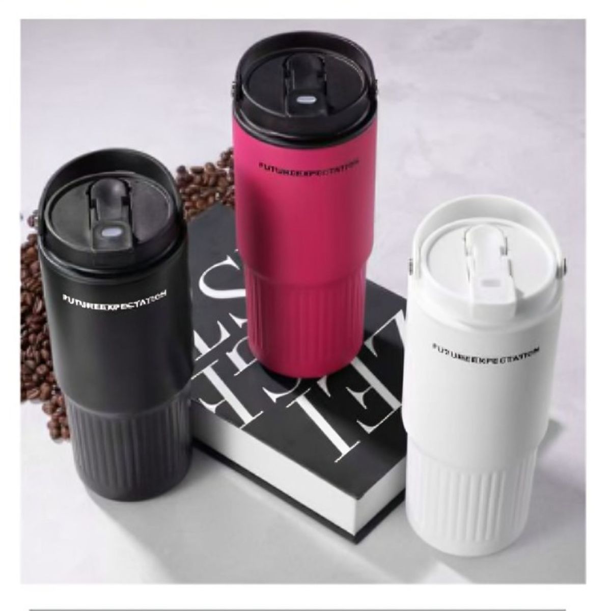 GENERICO - VASO TERMICO CON ASA Y TAPA 750ML