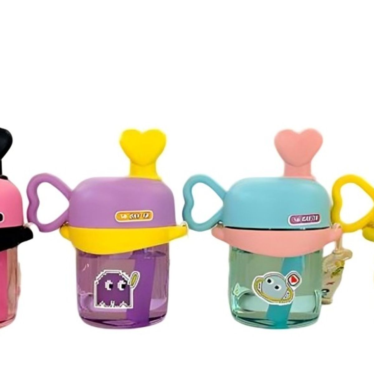 GENERICO - VASO PEQUEÑOS 500ML DIFERENTE DISEÑO Y COLOR