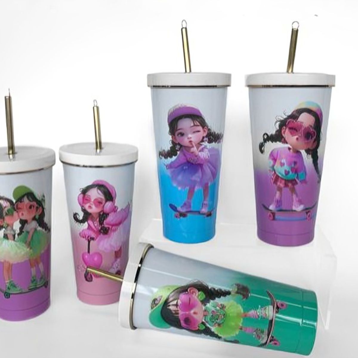 GENERICO - BOTELLA TERMICA  MUÑECAS 750ML