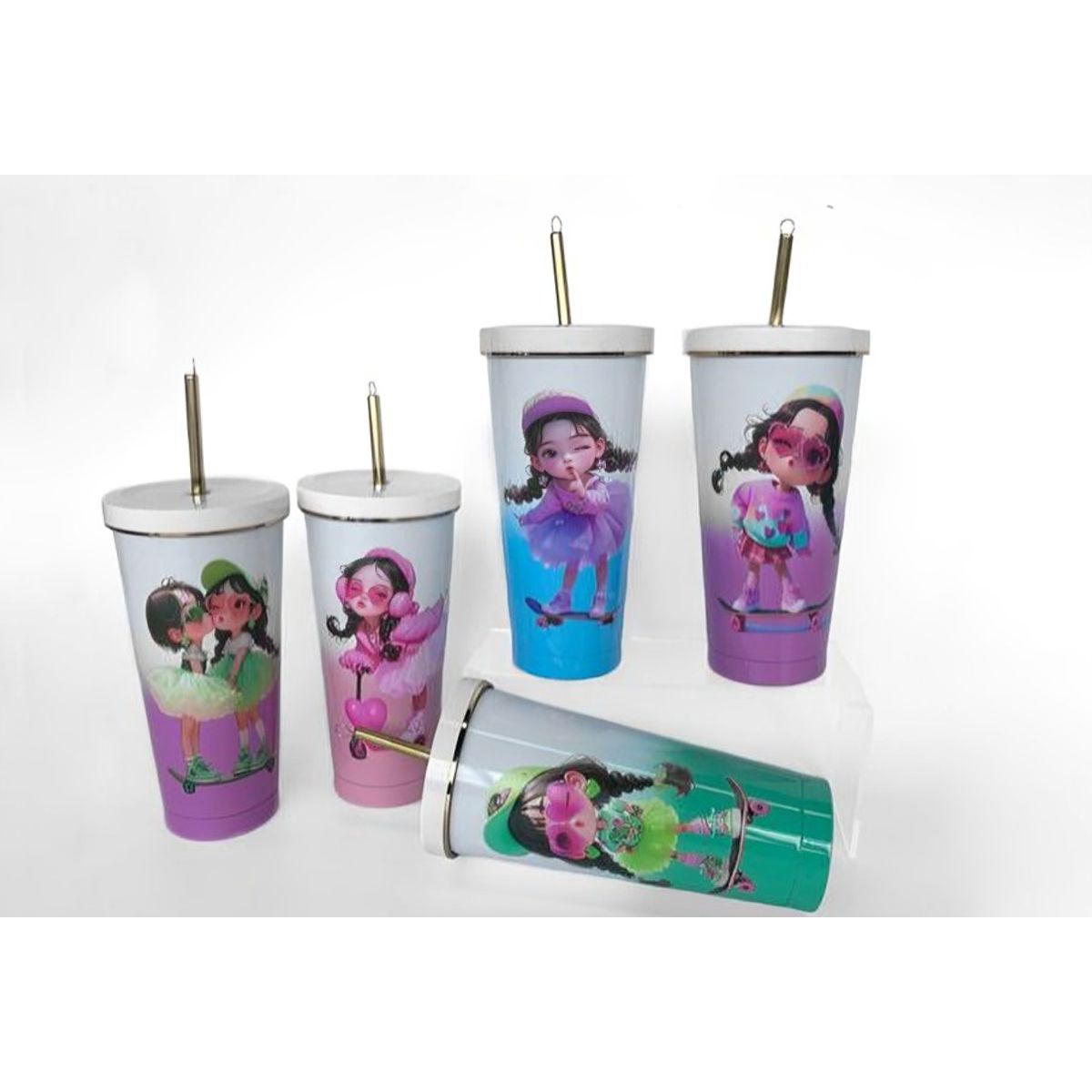 GENERICO - BOTELLA TERMICA  MUÑECAS 750ML