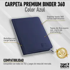 MITOS Y LEYENDAS - Carpeta Premium - TOPDECK 360 color Azul
