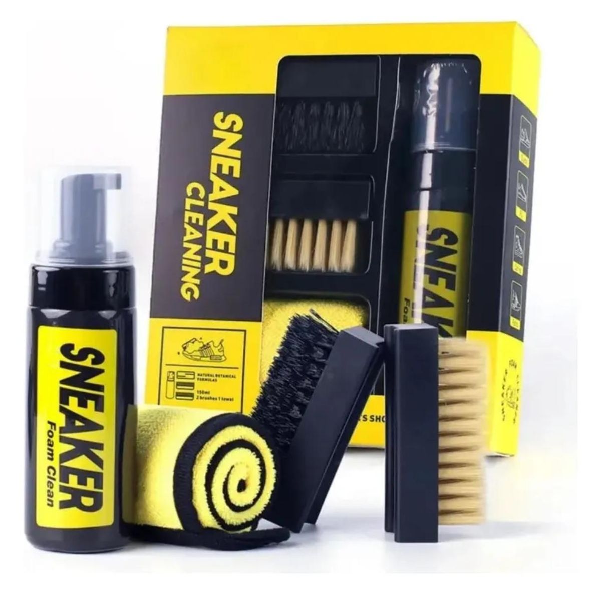 GENERICO - Kit de Limpieza de Zapatillas Abrillantador