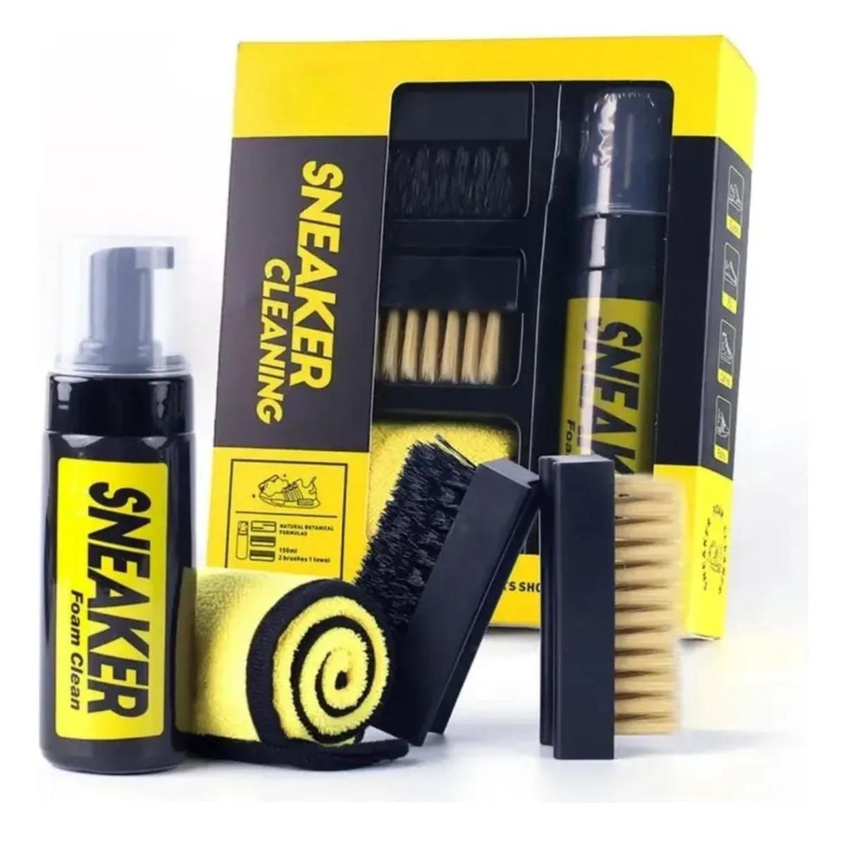 GENERICO - Kit de Limpieza de Zapatillas Abrillantador