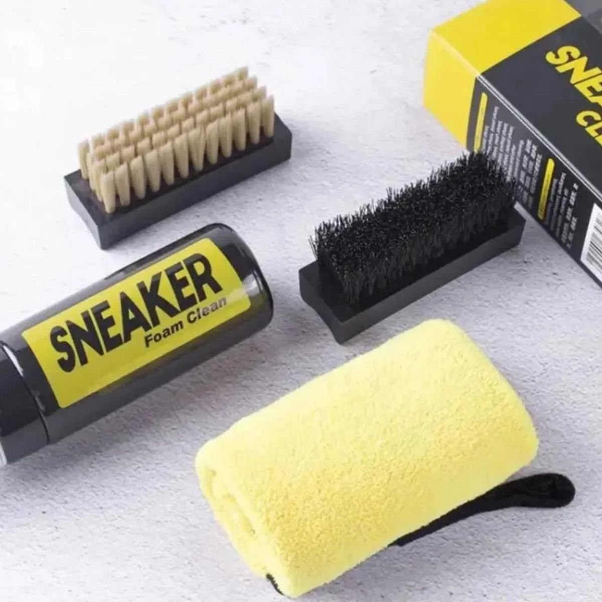 GENERICO - Kit de Limpieza de Zapatillas Abrillantador