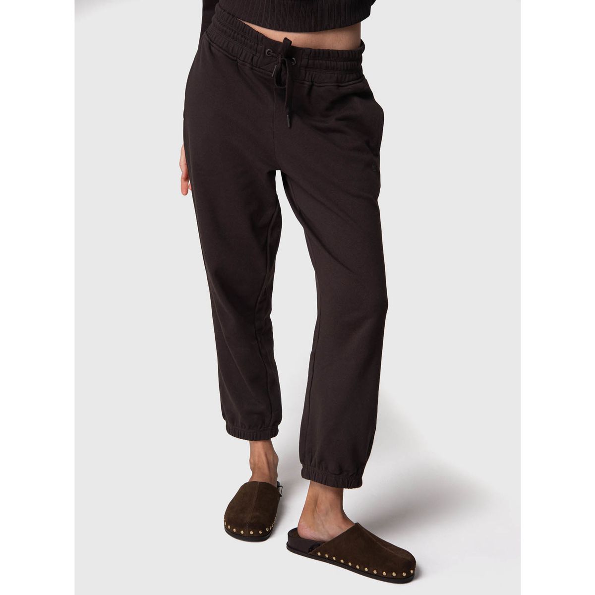 BSOUL - Pantalon Buzo Mujer Pant Lia Rec Café BSOUL