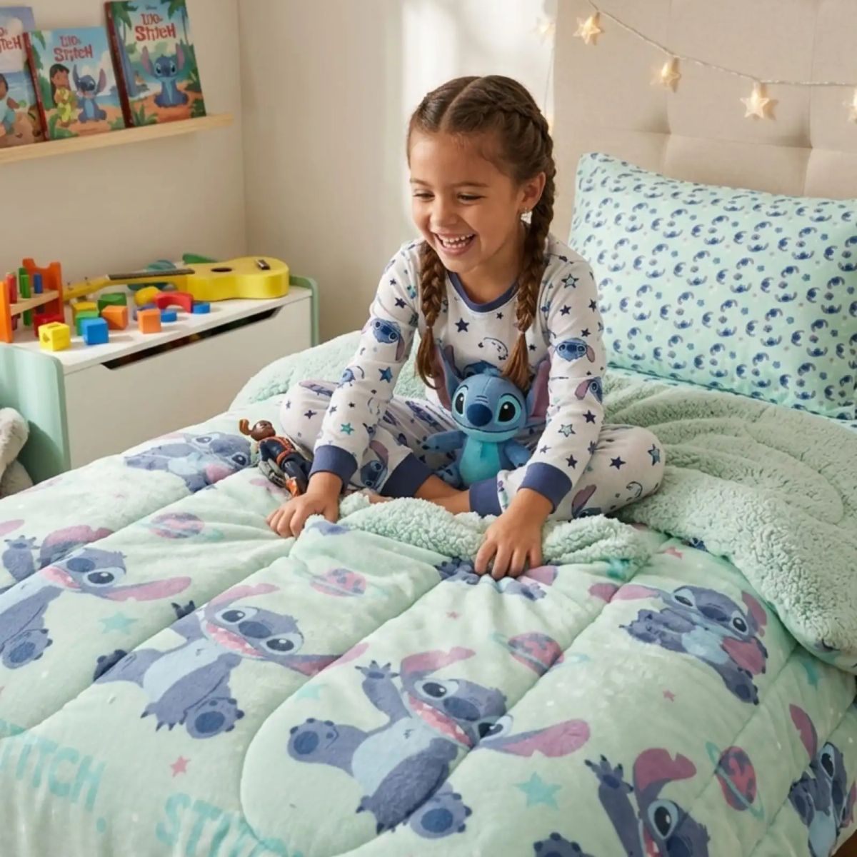 GENERICO - Cobertor Sherpa Infantil Premium Plaza y Media