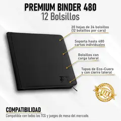 MITOS Y LEYENDAS - Carpeta Premium - TOPDECK 480 color Negro