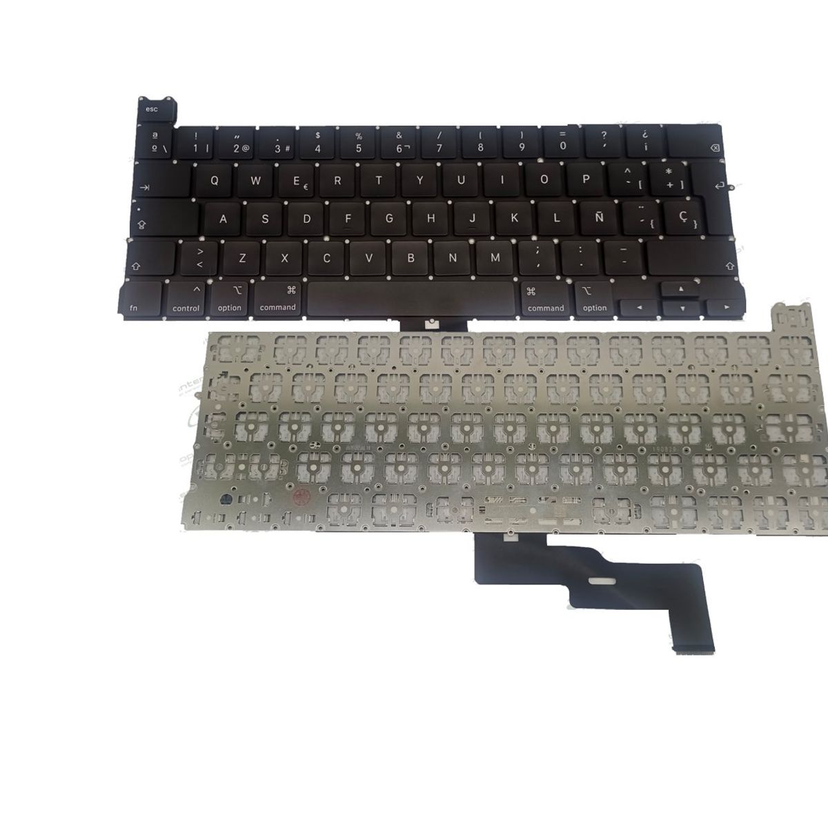 GENERICO - TECLADO MACBOOK PRO 13" A2289 2020 ESPAÑOL NEGRO