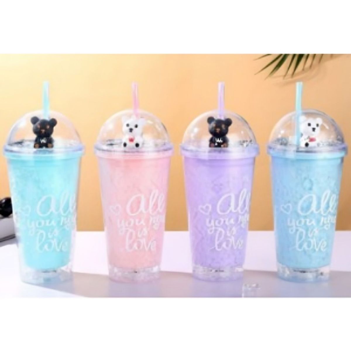 GENERICO - VASO PLASTICO 450ML DE COLORES