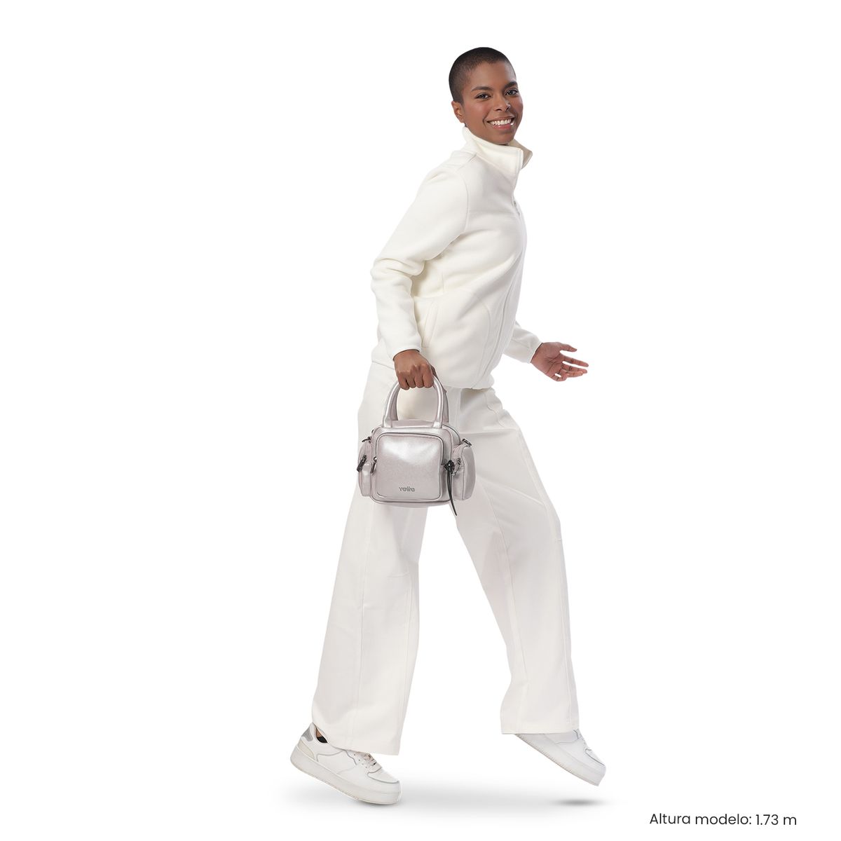 TOTTO - Bolso para Mujer Soul tipo Crossbody Pequeño Beige