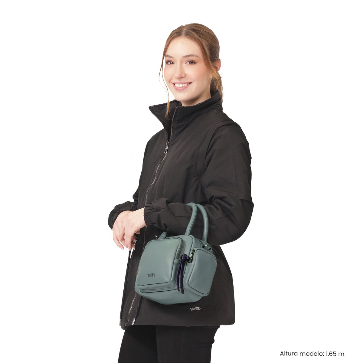 TOTTO - Bolso para Mujer Soul tipo Crossbody Pequeño Verde
