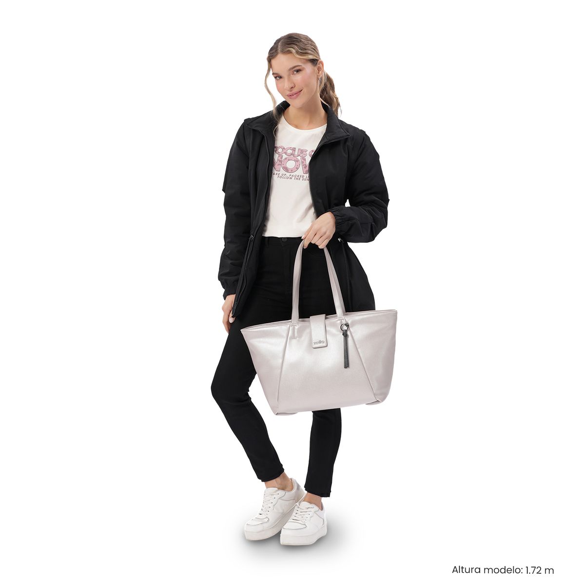 TOTTO - Tote Bag para Mujer Soul Grande Beige