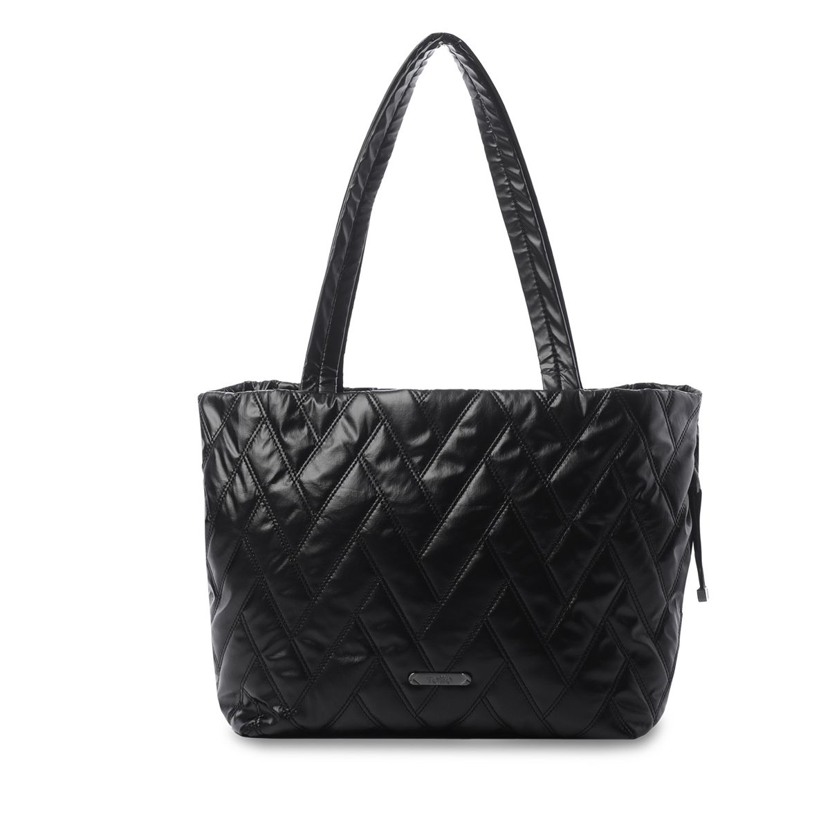 TOTTO - Shopping Bag Mediano para Mujer Savanha Negro
