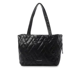 TOTTO - Shopping Bag Mediano para Mujer Savanha Negro