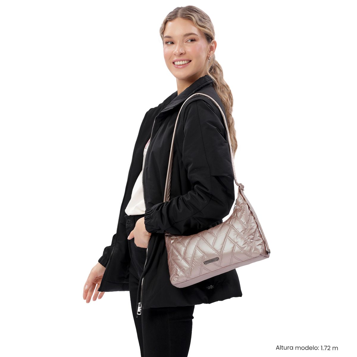 TOTTO - Bolso para Mujer Savanha tipo Crossbody Pequeño Beige